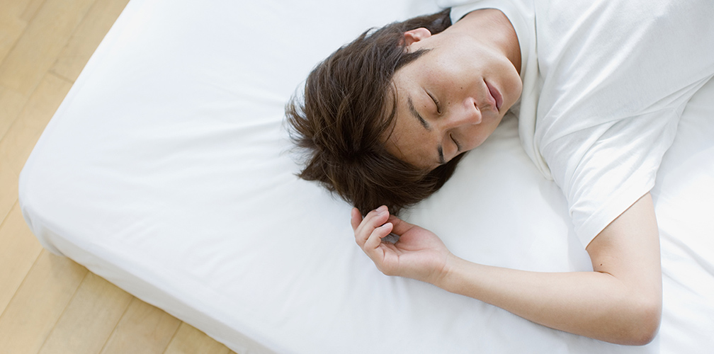 十分な睡眠が大切