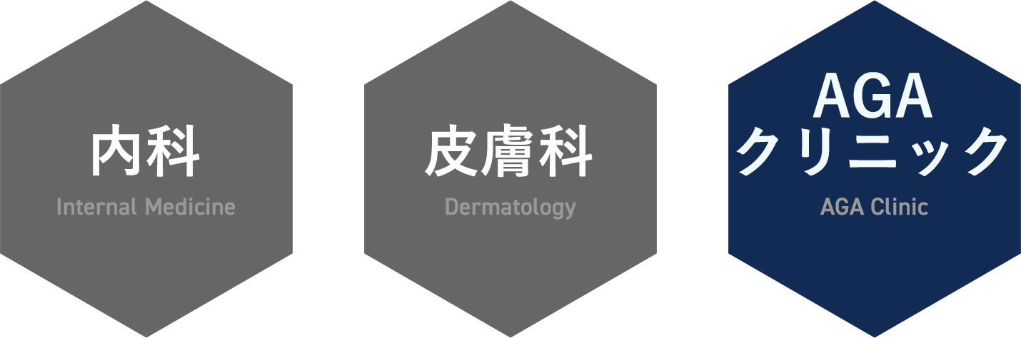 内科 皮膚科 AGAクリニック