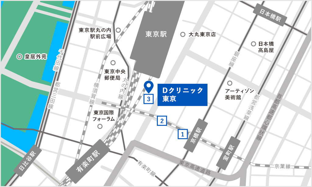 東京メトロ銀座線 京橋駅から