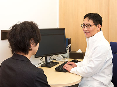 医師の診察