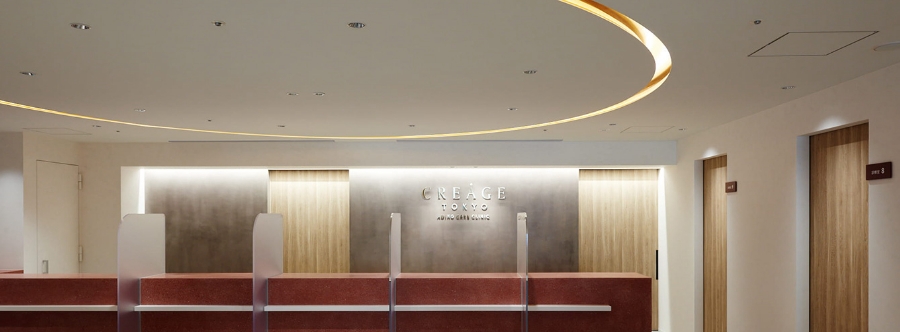 クレアージュ東京 エイジングケアクリニックのエントランス
