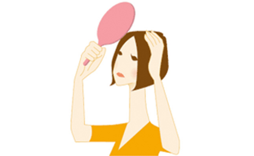 びまん性脱毛症